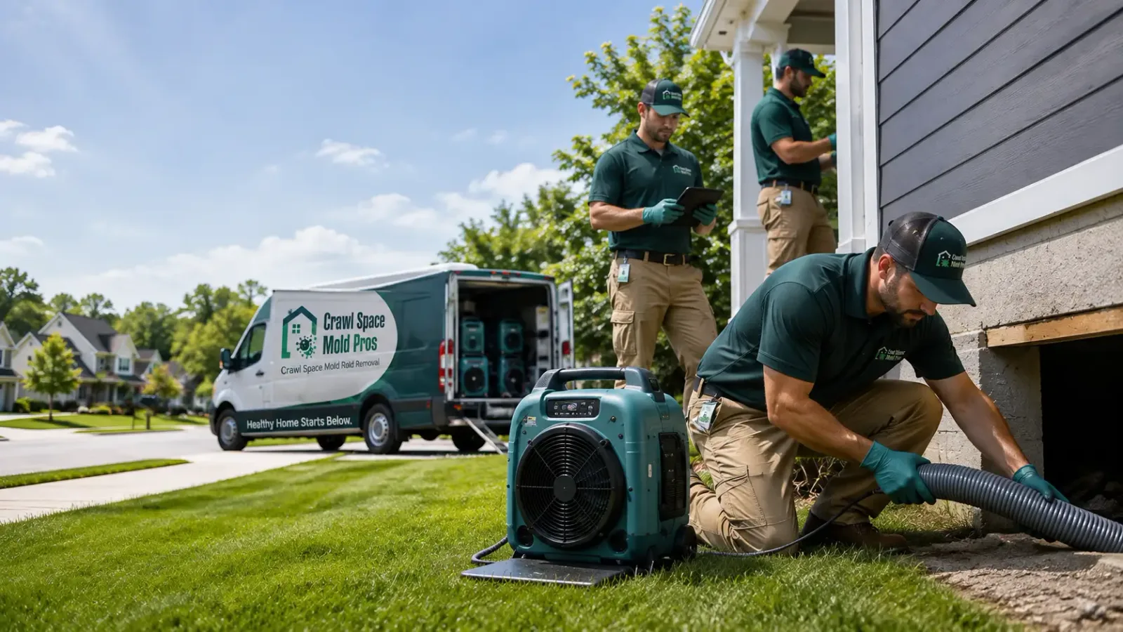 Crawl Space Mold Removal in Virgil, KS